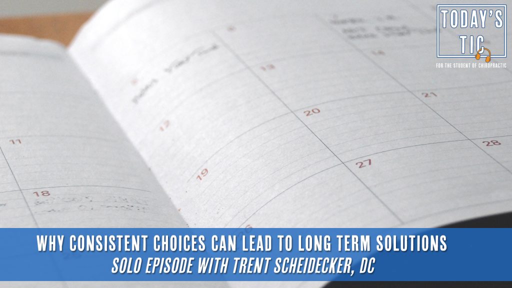 Why Consistent Choices Can Lead to Long Term Solutions